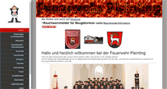 Desktop Screenshot of feuerwehr-pleinting.de